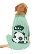 Büyük Irk Paçalı Köpek Pijama Tulum - Meja Yeşil