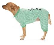 Büyük Irk Paçalı Köpek Pijama Tulum - Meja Yeşil