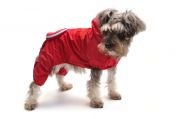 Paçalı Köpek Yağmurluk -  Pocket  Kırmızı