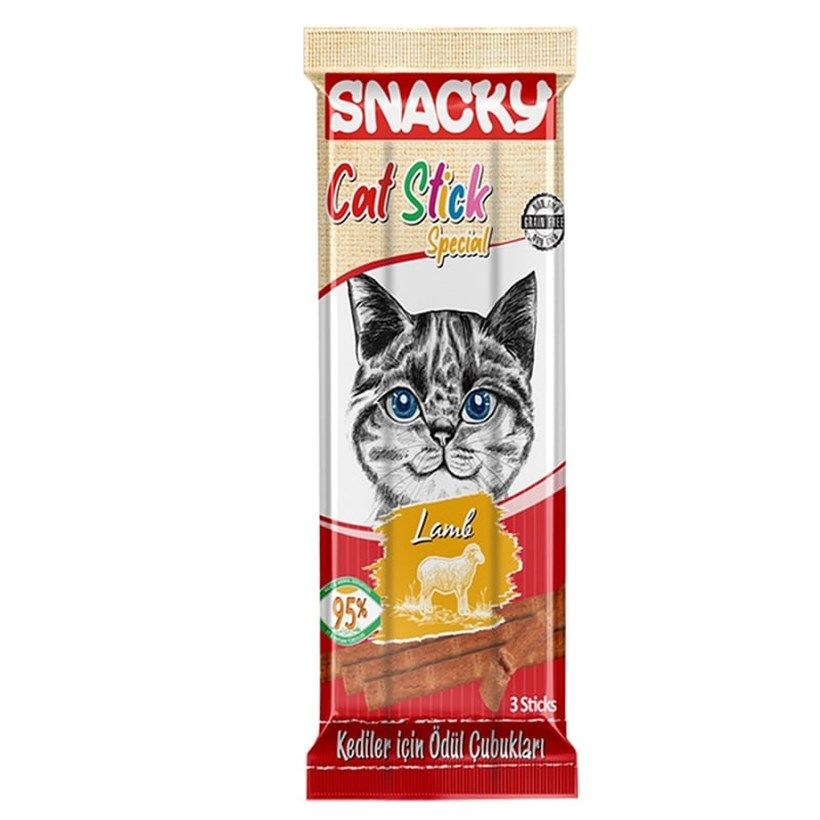 Snacky Kuzulu Stick Kedi Ödülü 3 x 5 gr