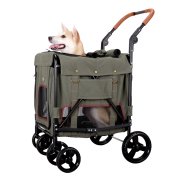 Ibiyaya Gentle Pet Wagon Army Green Köpek Puseti - Büyük Irk