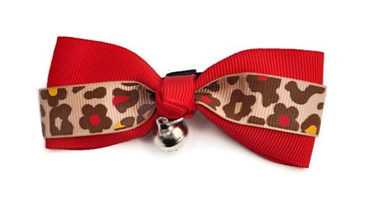 Safari Bow Tie Kedi Tasması