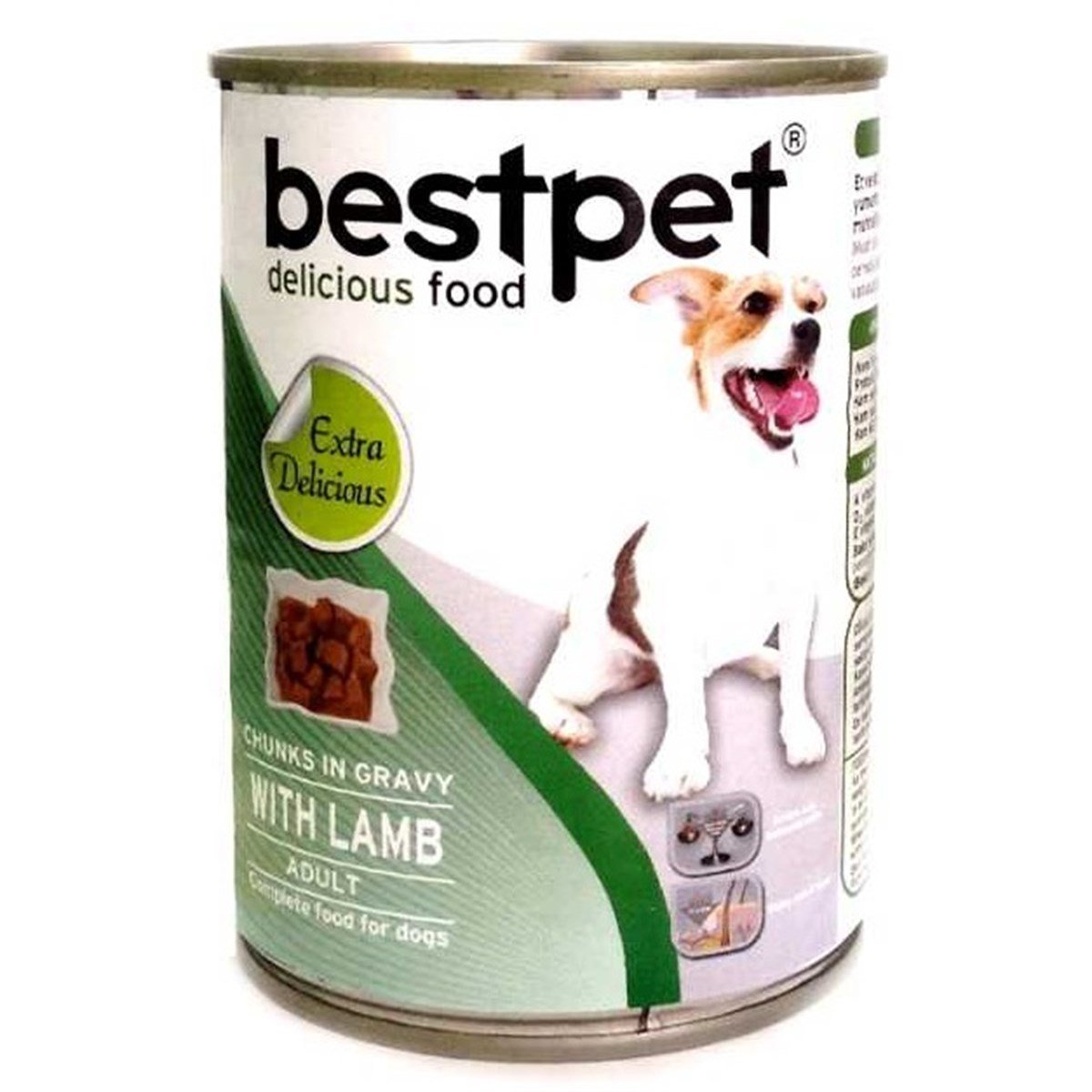 BestPet Kuzulu Köpek Konservesi 400 Gr