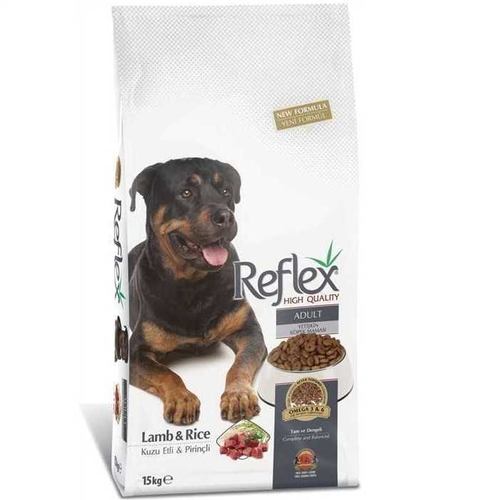 Reflex Kuzulu Yetişkin Kuru Köpek Maması 15 Kg