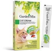 Garden Mix Kedi Kreması Kuzulu+Kedi Otlu 5x15gr