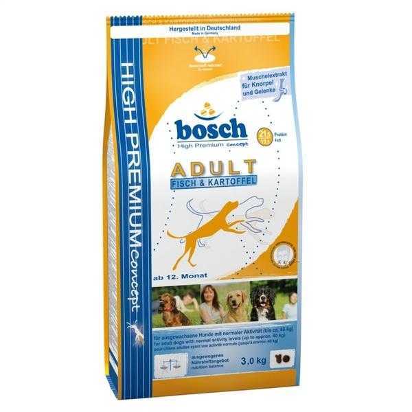 Bosch Balıklı Patetesli Yetişkin Kuru Köpek Maması 3 Kg
