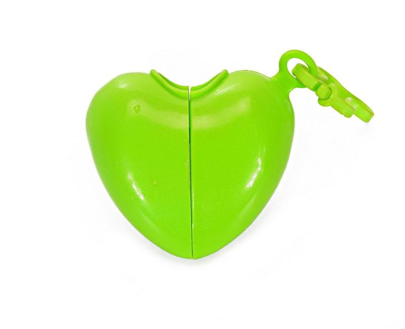 Atık Torba Tutucusu - Heart Yeşil
