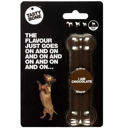 Tastybone Chocolate Çikolata Aromalı Köpek Ödül Kemiği 11 Cm