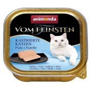 Animonda Hindi+Alabalıklı Kısırlaştırılmış Kedi Konservesi 100 Gr