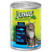 Jungle Ton Balıklı Kedi Konservesi 415 Gr