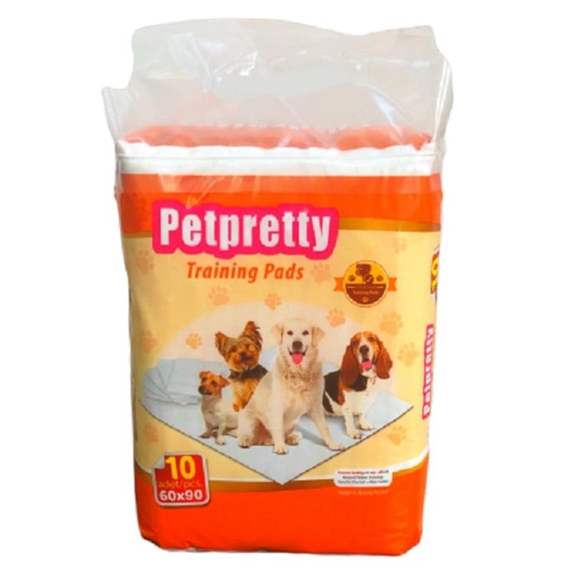 Pet Pretty Yavru Köpek Tuvalet Eğitim Pedi 60x90 cm 10 Lu