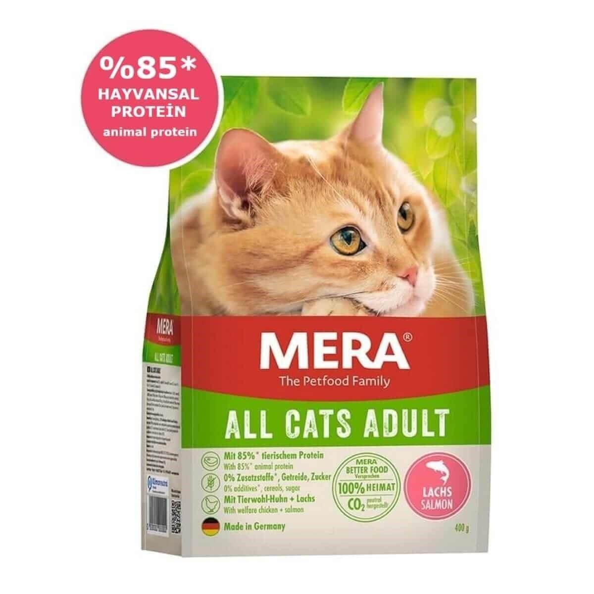 Mera Tahılsız Somonlu Kedi Maması 10 Kg