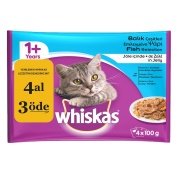 Whiskas Pouch Balıklı Seçenekler 4'lü Paket