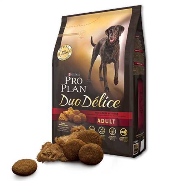 Proplan Duo Delice Taze Parça Etli Yetişkin Köpek Maması 2,5 Kg