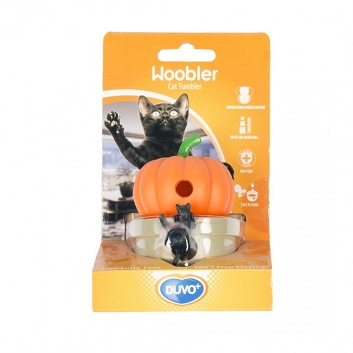 Duvo+ Cat Tumbler Pumpkin Kedi Ödül Oyuncağı