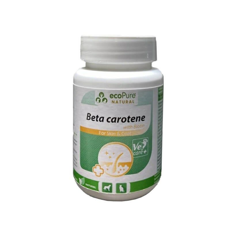 Ecopure Kedi ve Köpek Deri ve Tüy Sağlığı İçin Beta Carotene 50gr