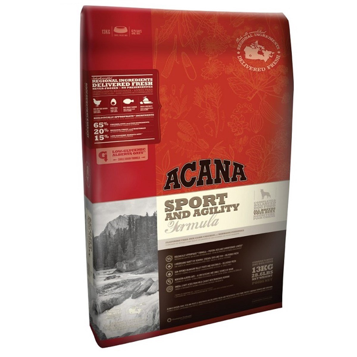 Acana Sport Agility, Yüksek Performanslı Tüm Irklar Köpek Maması 11 Kg