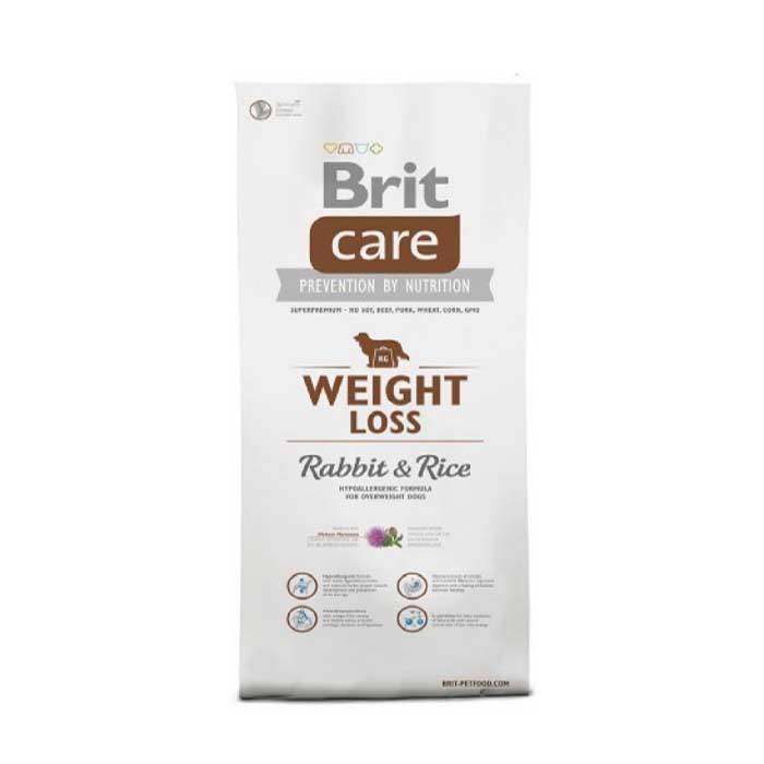 Brit Care Tavşanlı Pirinçli Kilo Dengeleyici Köpek Maması 12 Kg