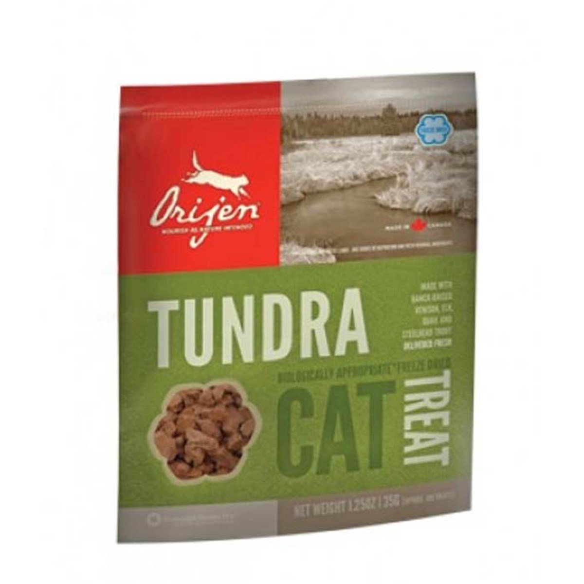 Orijen Freeze-Dried Tundra Dondurulmuş Kedi Ödülü 35 Gr