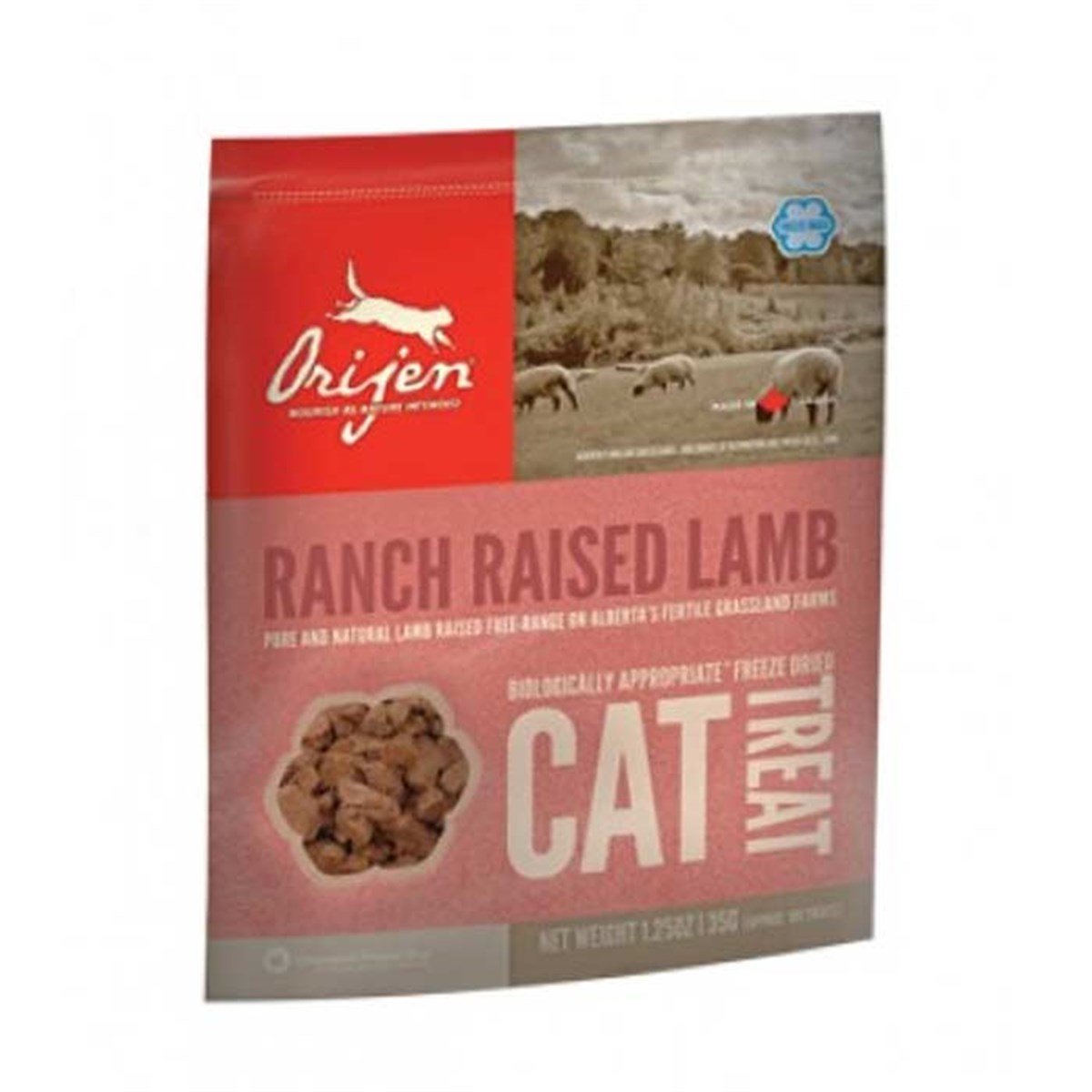Orijen Frezze-Dried Ranch Reised Lamb Dondurulmuş Kedi Ödülü 35 Gr