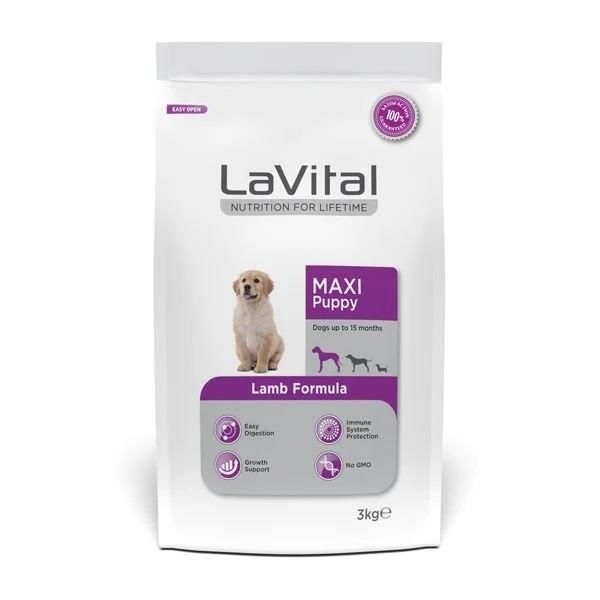 LaVital Maxi Puppy Lamb Kuzu Etli Yavru Köpek Maması 3 Kg
