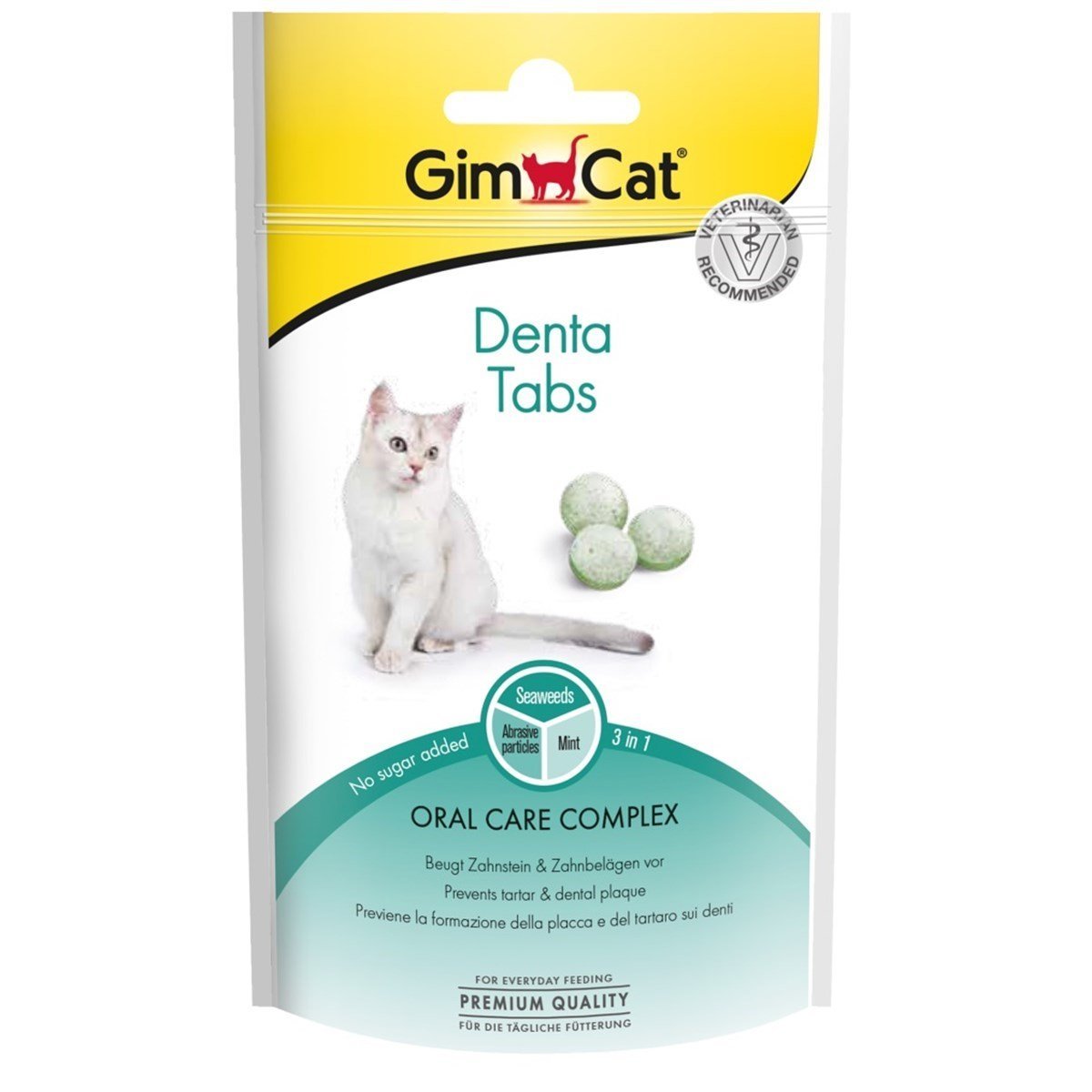 Gimcat Denta Tabs Dental Kedi Ödülü 40 gr