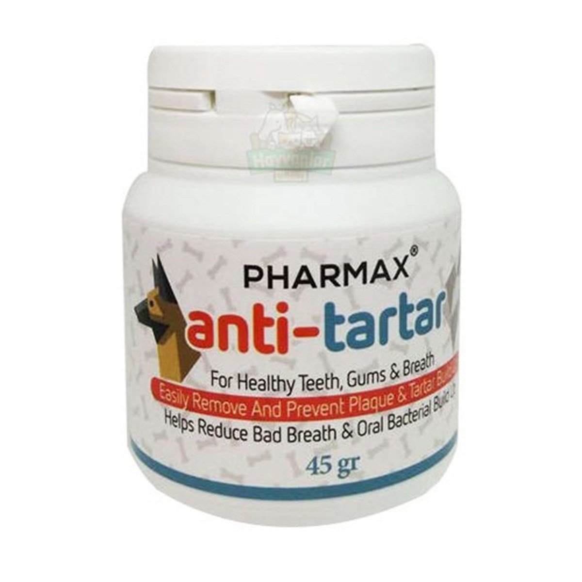 Pharmax Anti-Tartar Kedi Köpek Diş Taşı Giderici Toz 45gr