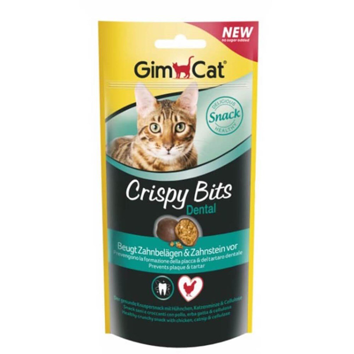 GimCat Crispy Bits Dental Kedi Ödülü 40gr