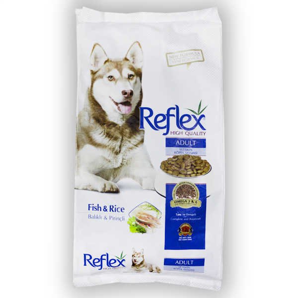 Reflex Balıklı ve Pirinçli Yetişkin Köpek Maması 3 Kg