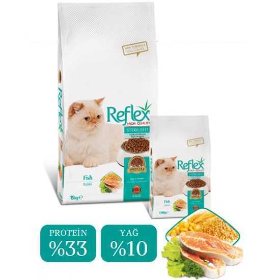 Reflex Sterilised Kısırlaştırılmış Balıklı Yetişkin Kedi Maması 2 Kg