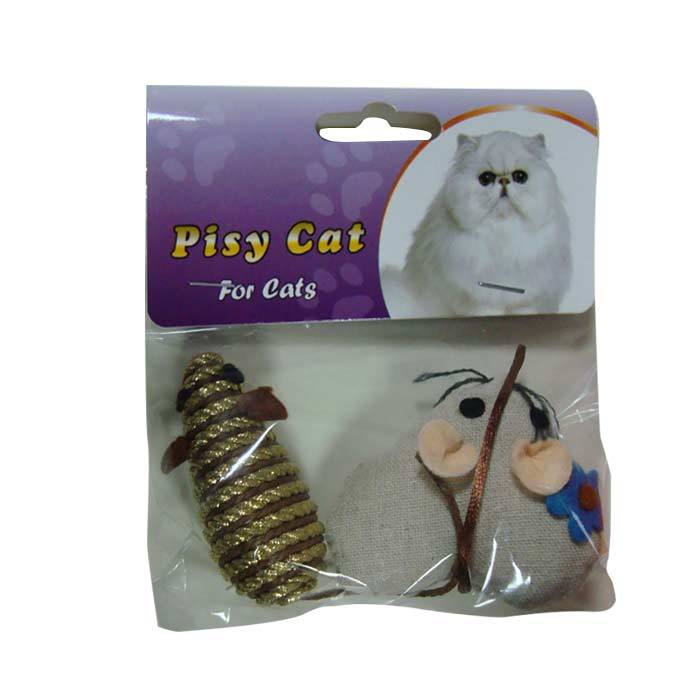 Pisy Cat 2'li Fare Kedi Oyuncağı