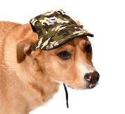 Küçük ve Orta Irk Köpekler için Şapka Camo