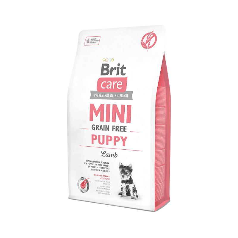 Brit Care Tahılsız Mini Kuzulu Yavru Köpek Maması 2 kg