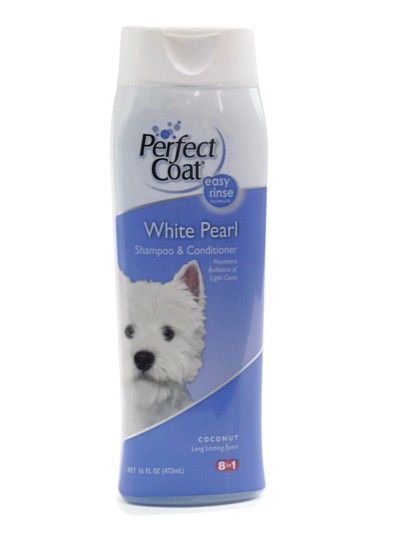 Köpek Şampuan - Perfect Coat Beyaz Tüylü Köpekler için Şampuan & Krem