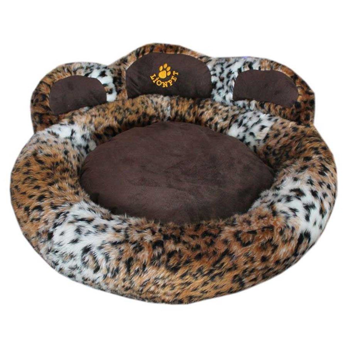 Lionpets Patili Simit Yatak Leopar