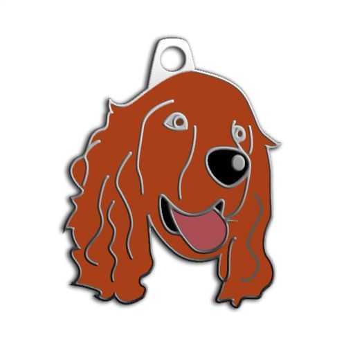 Dalis Pet Tag Cocker Köpek Künyesi Kızıl