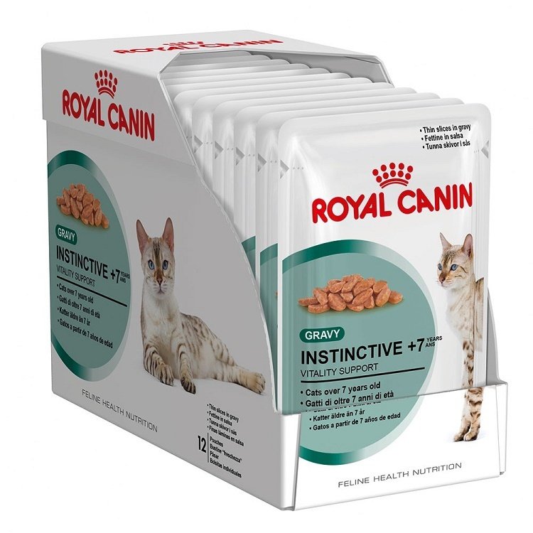 Royal Canin Instinctive +7 Yaşlı Kedi Konservesi 85 Gr 12 Adet