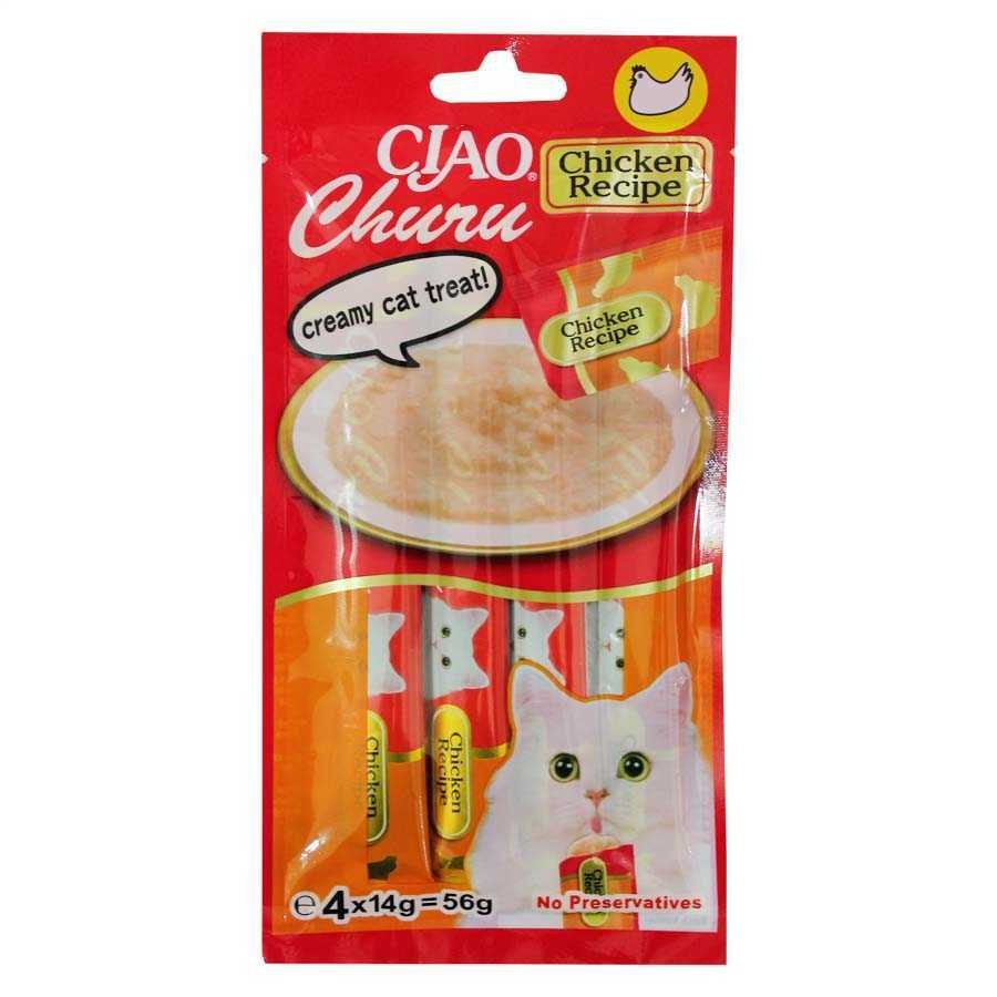 Ciao Tavuklu Kedi Sıvı Atıştırmalık Ödül 56 gr
