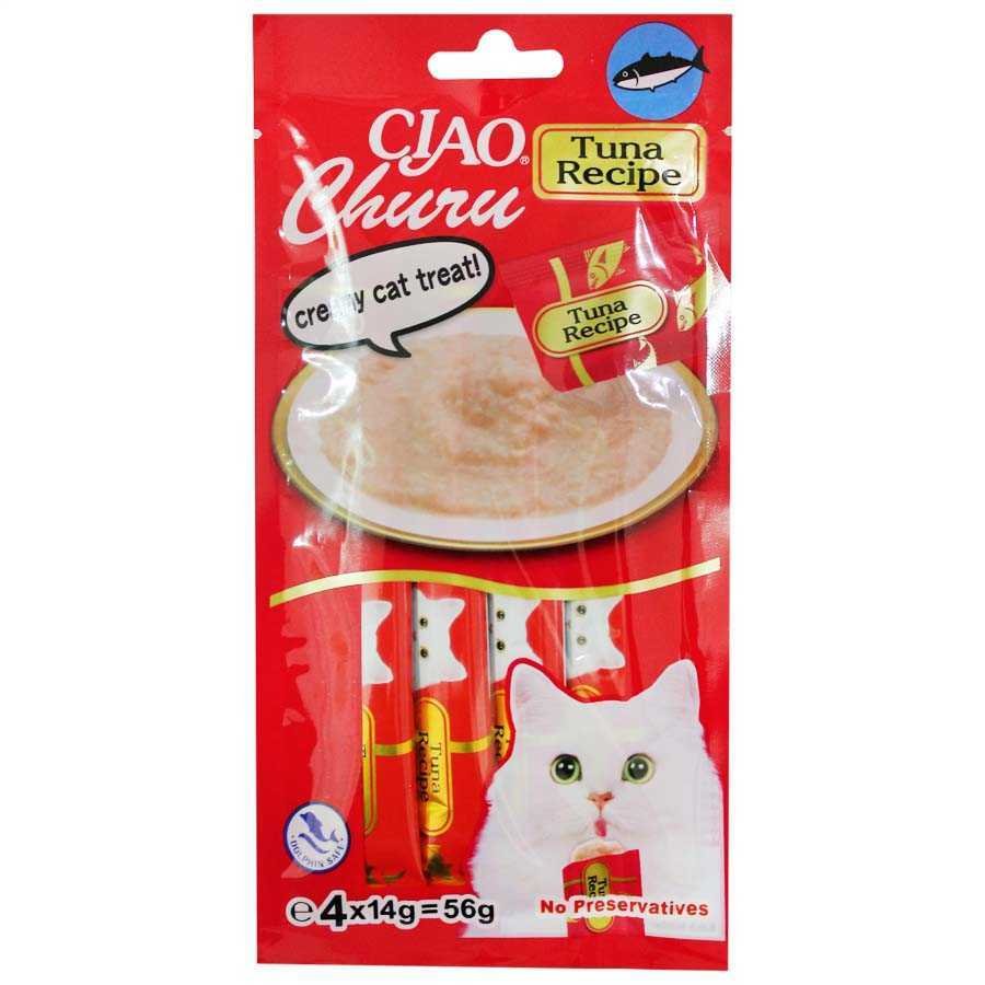 Ciao Tuna Balıklı Kedi Sıvı Atıştırmalık Ödül 56 gr
