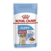 Royal Canin Medium Puppy Pouch Konserve 140gr