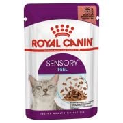Royal Canin Sensory Feel Etli ve Balıklı Soslu Kedi Konservesi 85gr