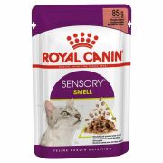 Royal Canin Sensory Smell Etli ve Balıklı Soslu Kedi Konservesi 85gr