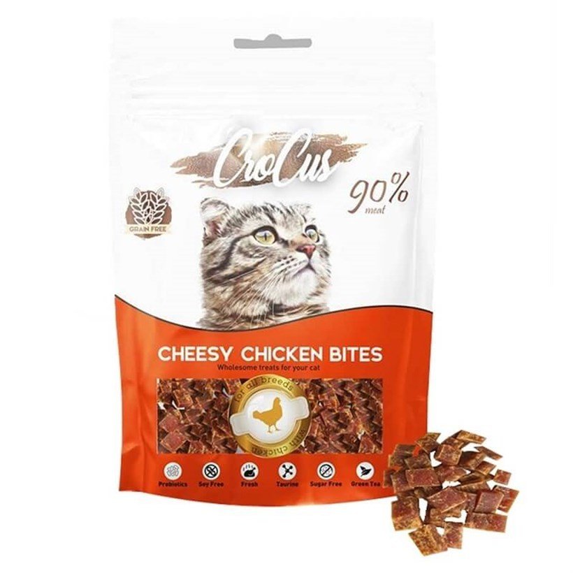 Crocus Chicken Bites Tavuklu Kedi Ödülü 80 gr