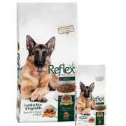 Reflex Kuzulu, Pirinçli ve Sebzeli Yüksek Kaliteli Köpek Maması 3 Kg