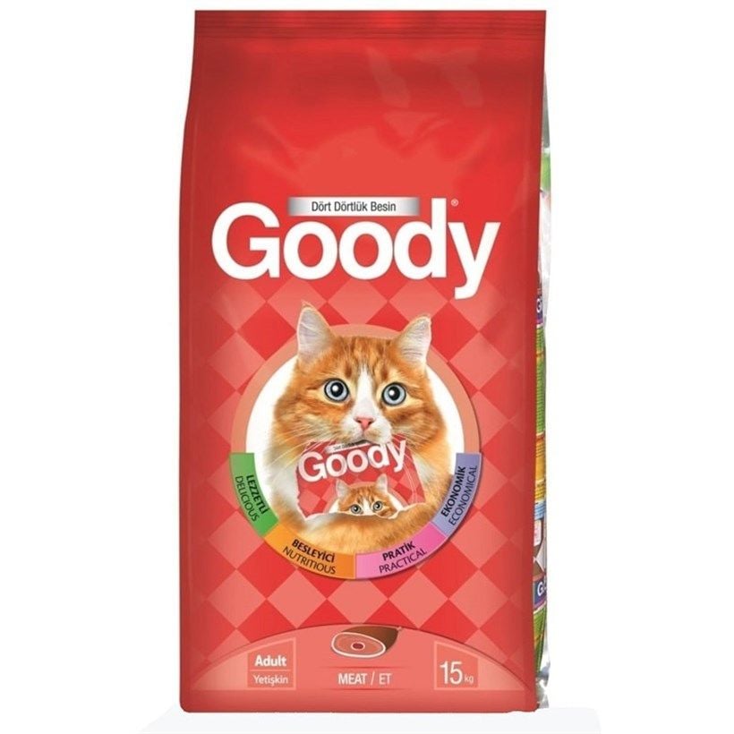 Goody Meat Etli Yetişkin Kedi Maması 15 Kg