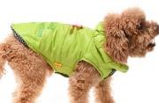 Köpek Mont - Fulla Yeşil - Köpek Kıyafeti