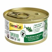 GimCat Shinycat Tuna Balıklı Kabaklı Fileto Kedi Maması 70gr