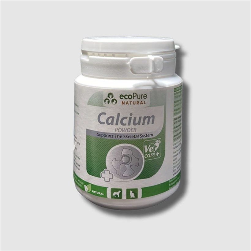 Ecopure Calcium Powder Kedi-Köpek Eklem ve Kemik Desteği 40 gr