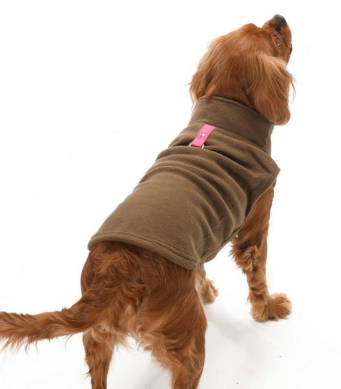 Küçük ve Orta Irk Köpek Sweater - Topi Kahverengi