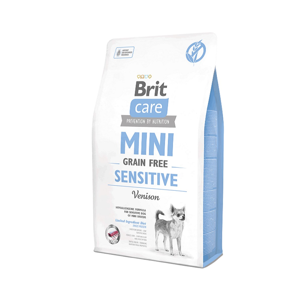 Brit Care Tahılsız Mini Hassas Geyikli  Köpek Maması 2 kg